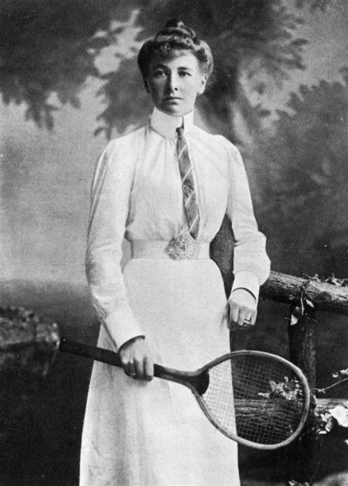 Charlotte Cooper - Olympic tennis champion 1900