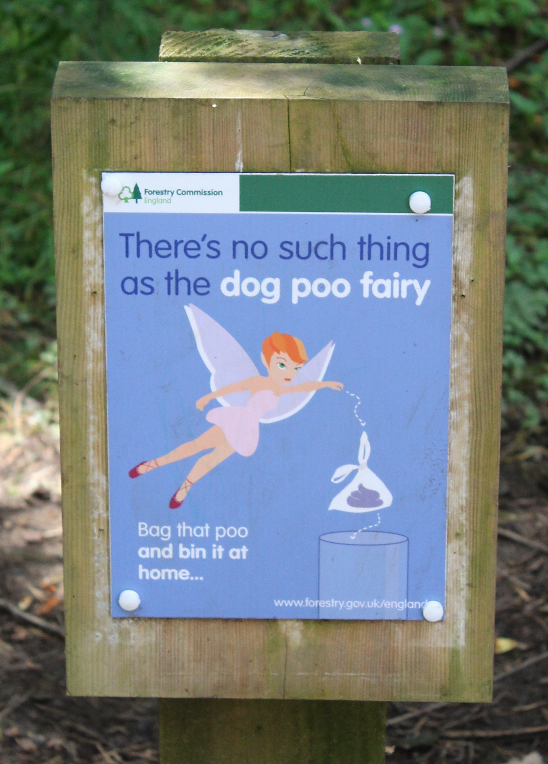 poo fairy sign