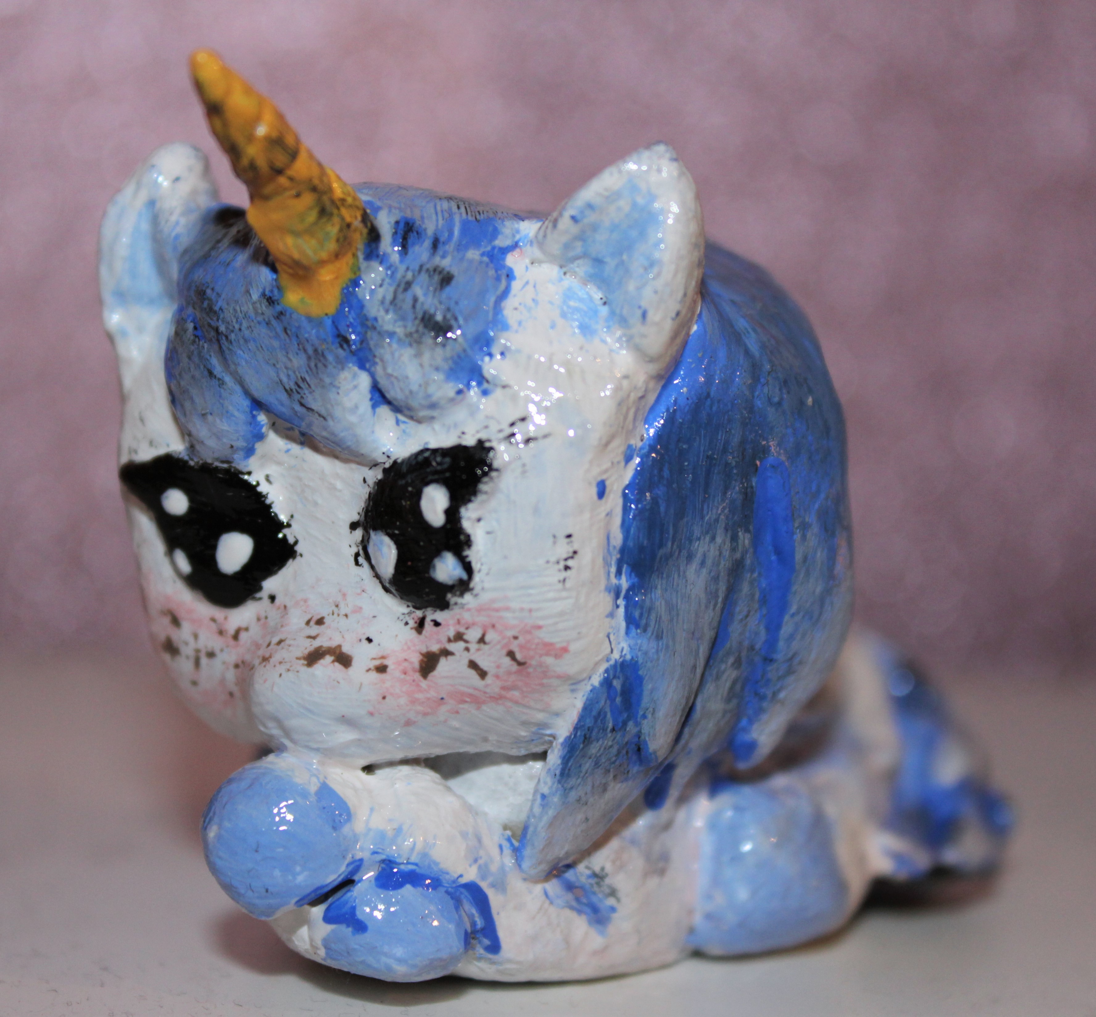 clay unicorn