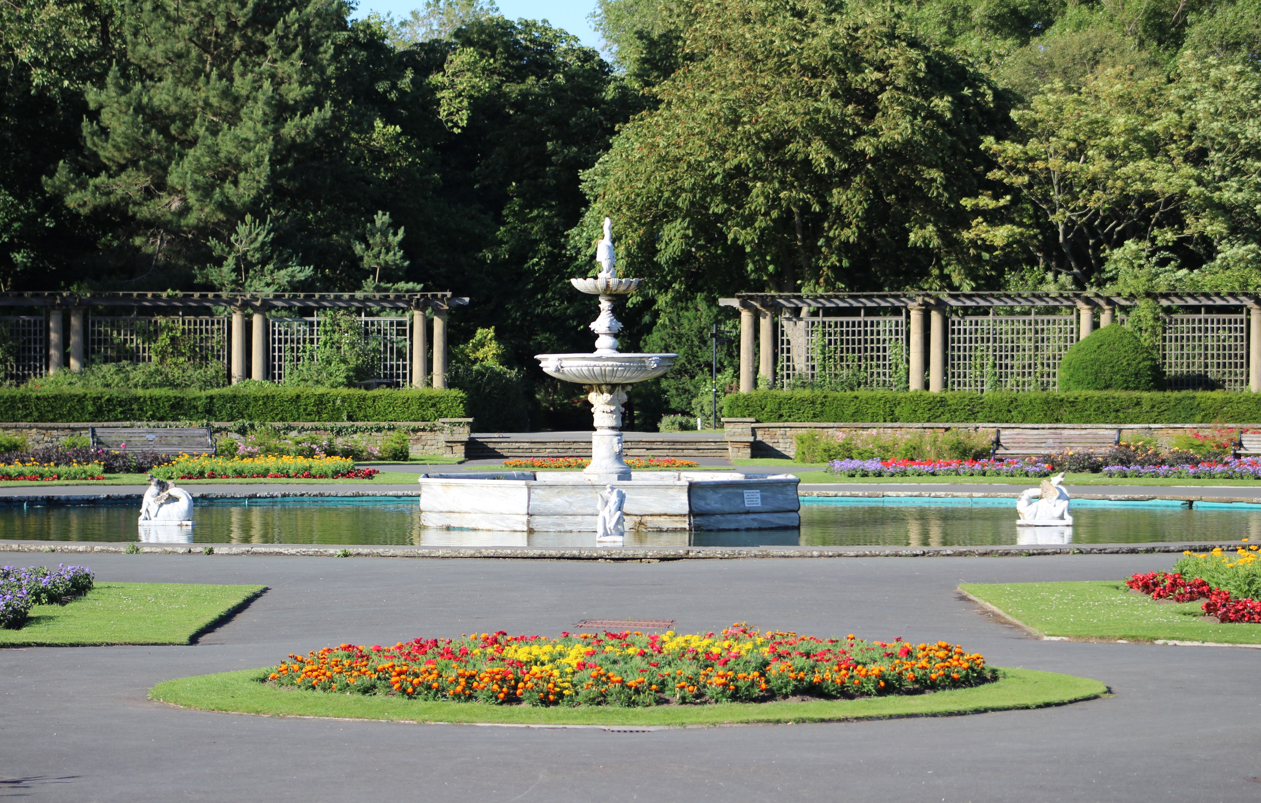 garden in Stanley Park