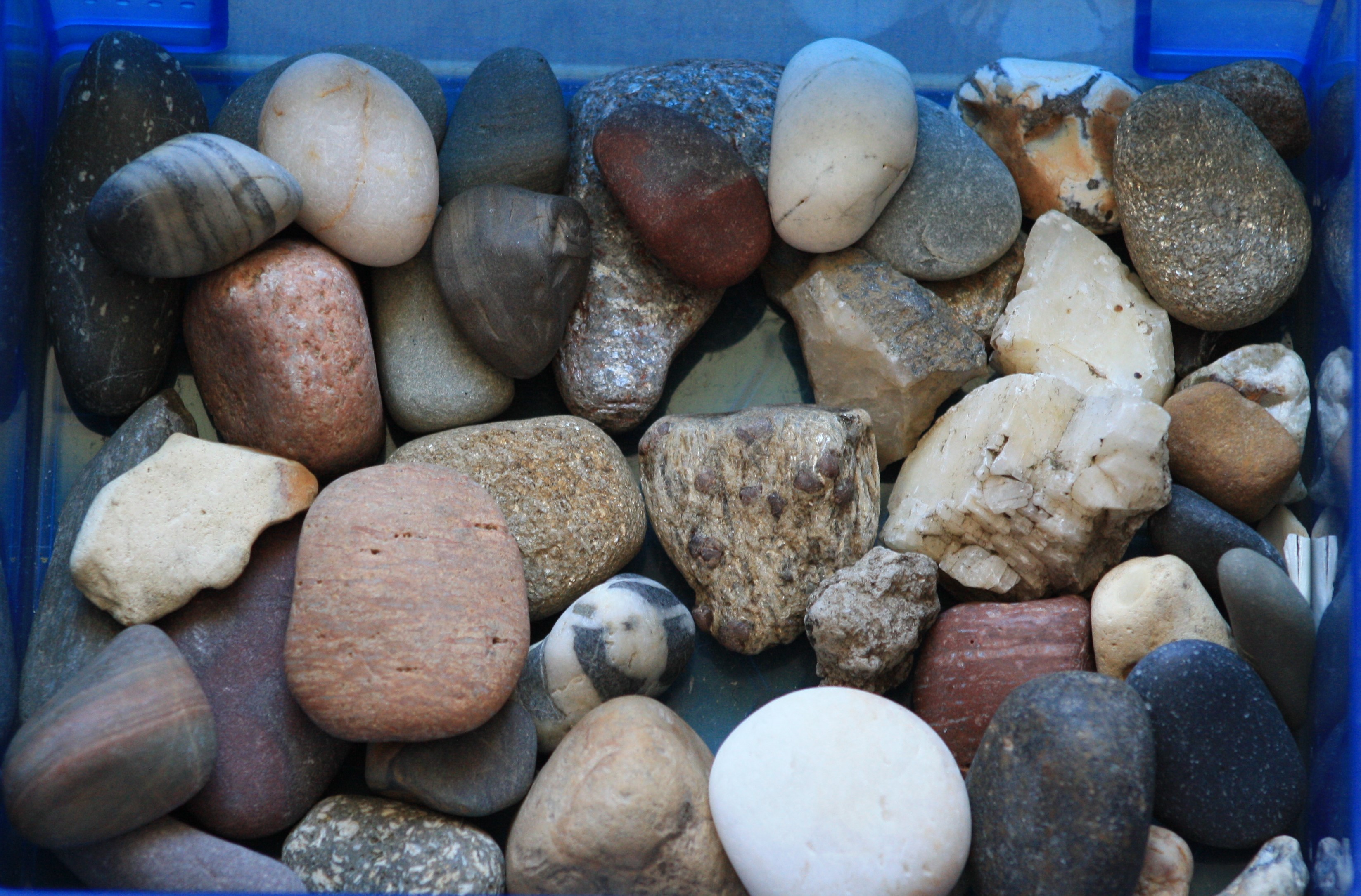 pebbles and stones