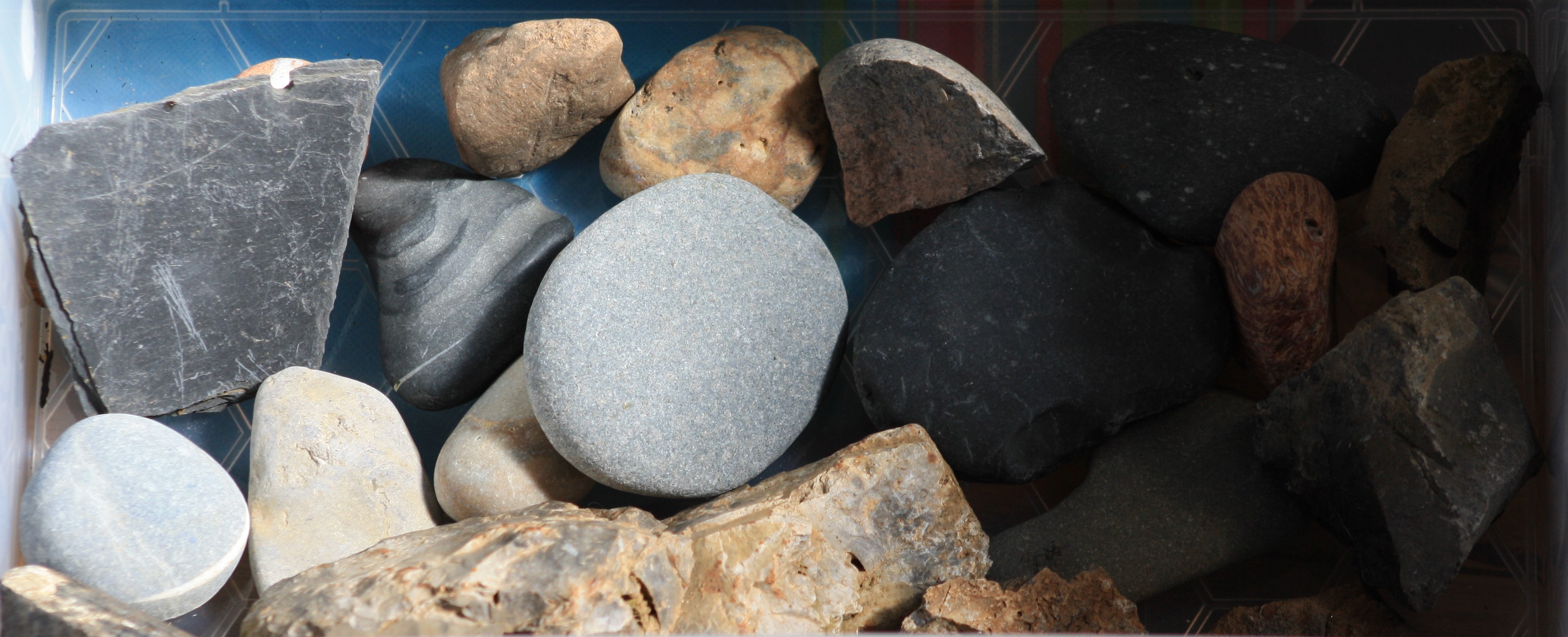 pebbles and stones