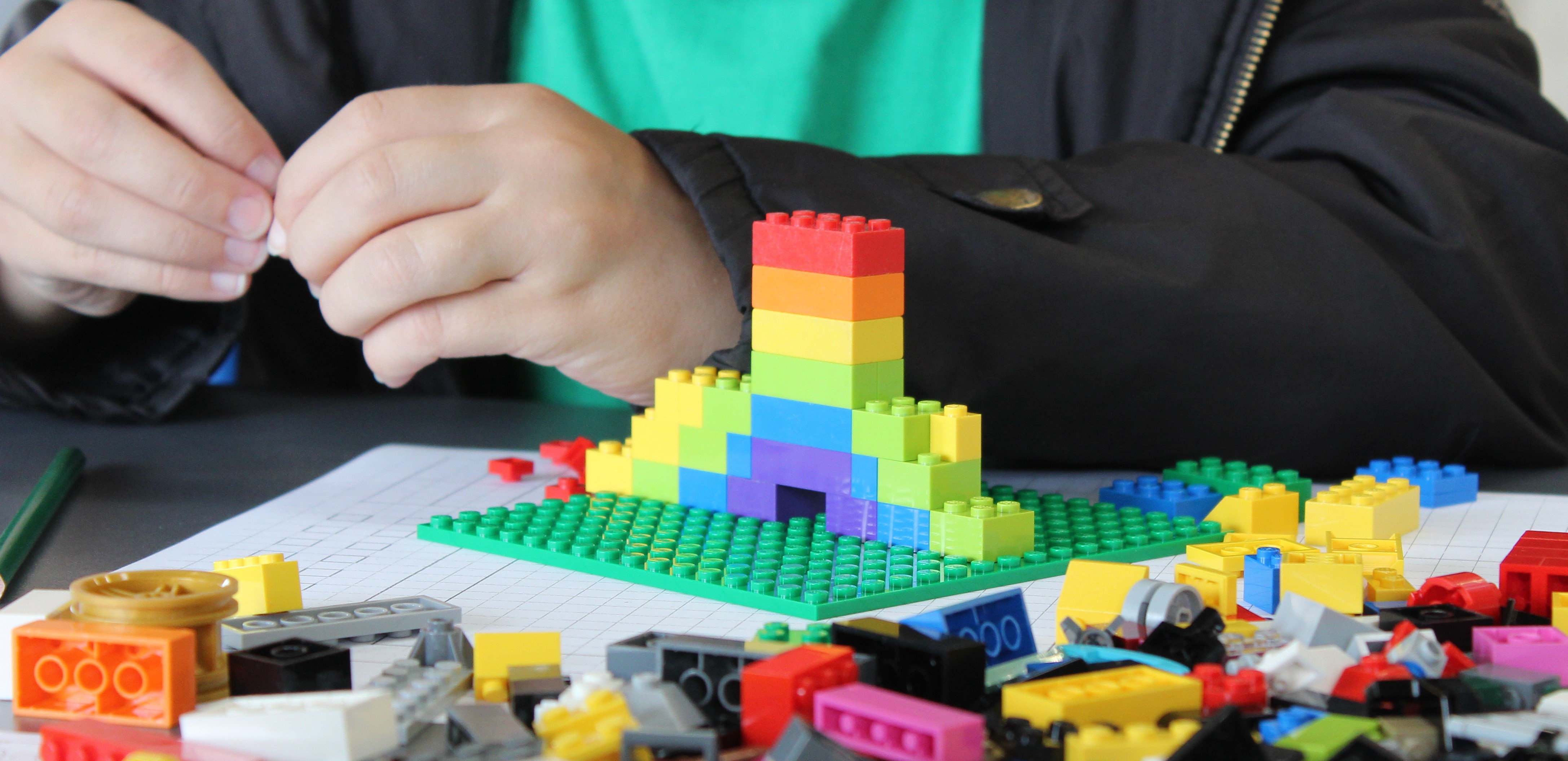 Lego rainbow